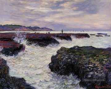  ville Tableaux - Les rochers à Pourville marée basse Claude Monet